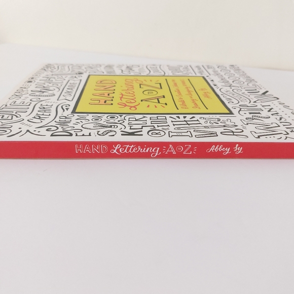 Hand Lettering A To Z Creative Drawing Learning Paperback Book by Abbey Sy - Picture 4 of 9